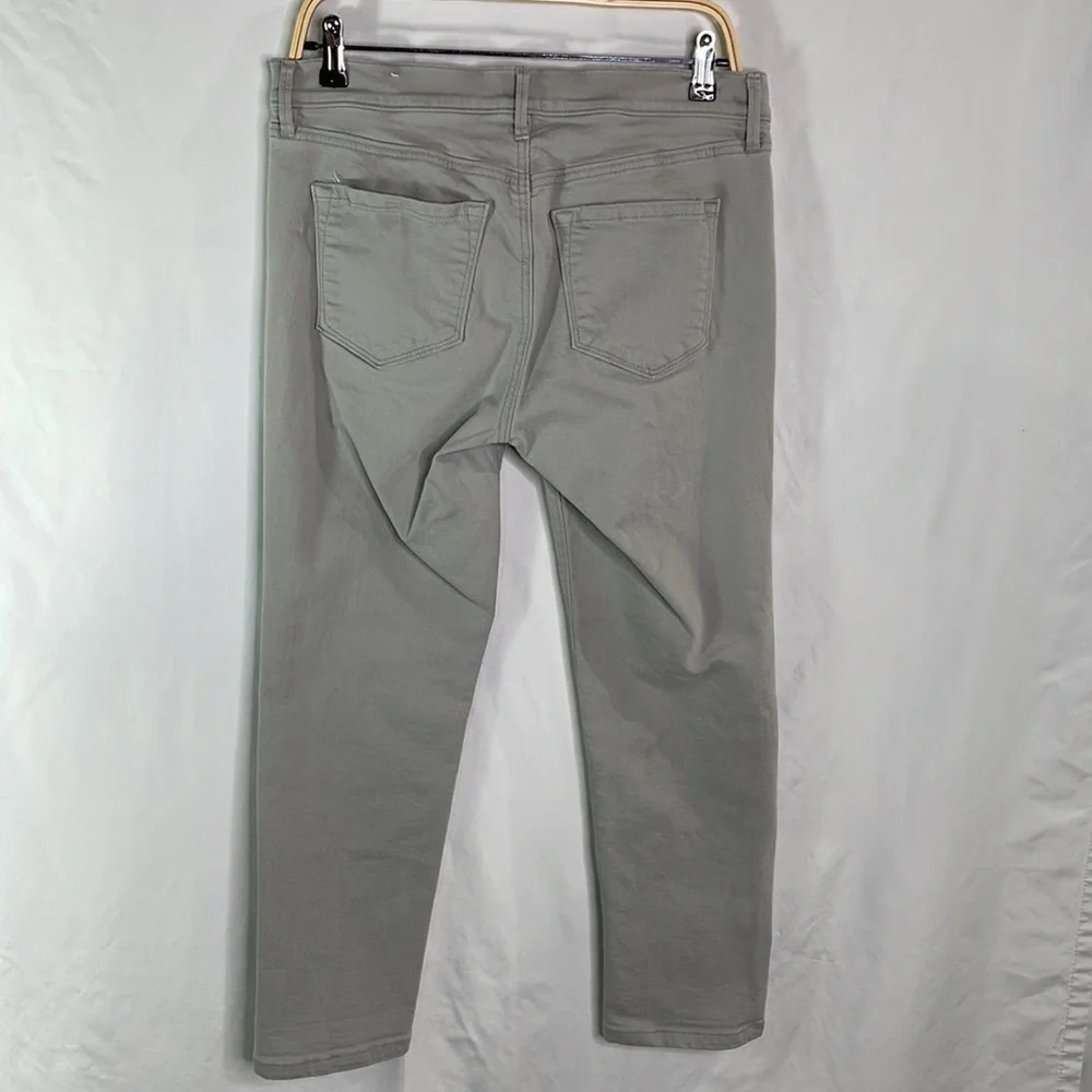 Loft outlet modern denim crop grey jeans